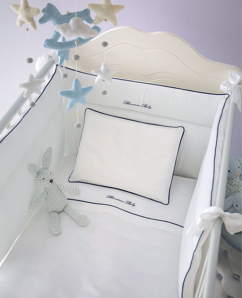 Copripiumino Culla/Lettino Baby Blu Blumarine