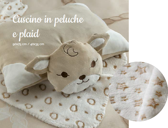 Cuscino Peluche THUN 90x75cm