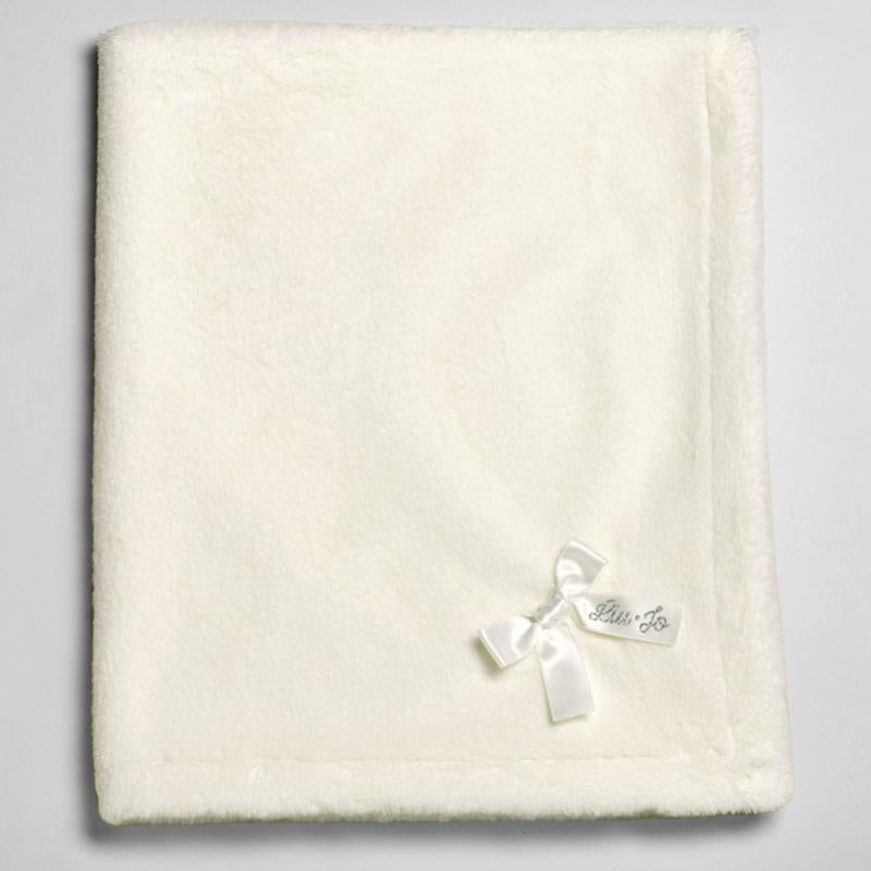 Color Liu Jo blanket in warm and soft fleece for cot