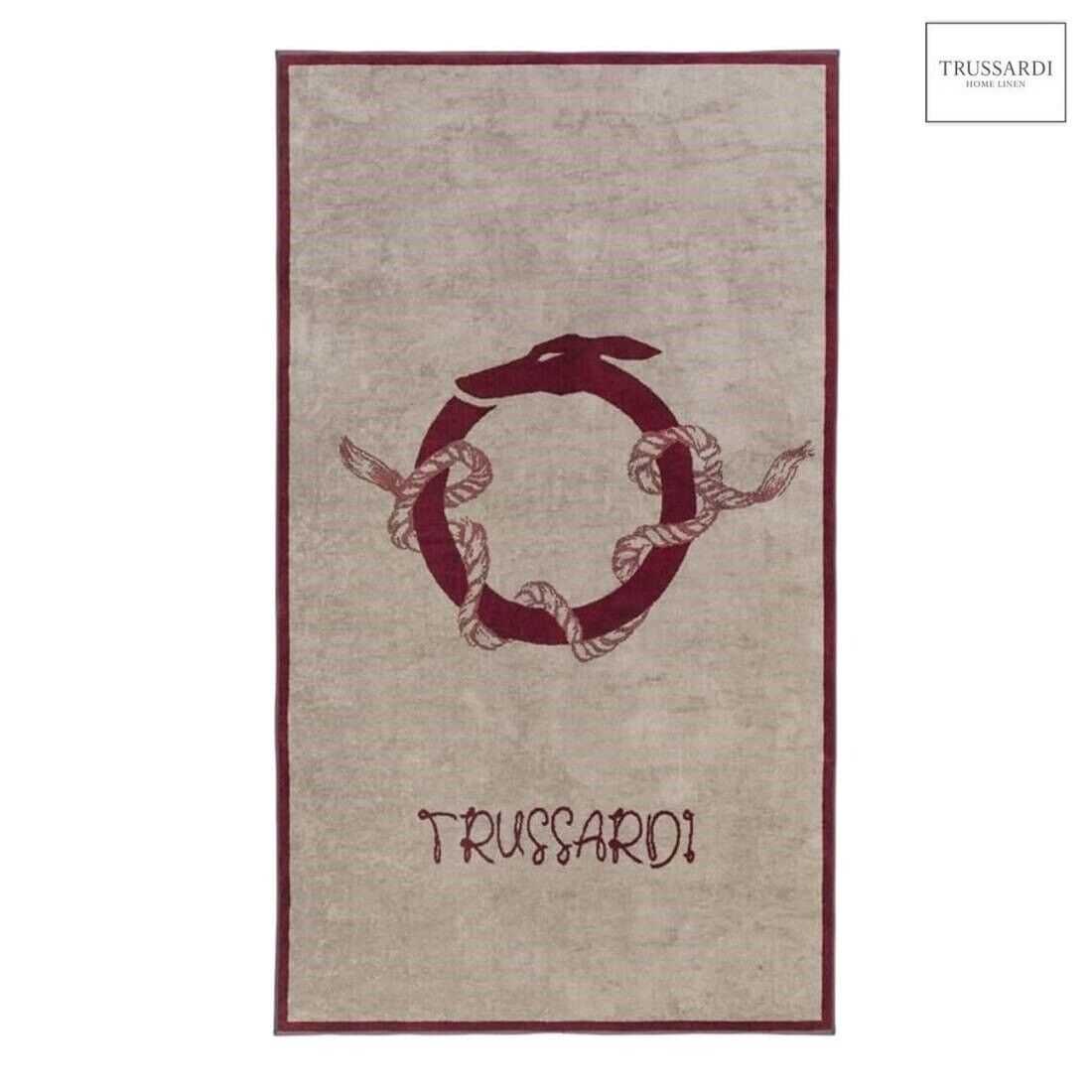 Trussardi beach towel