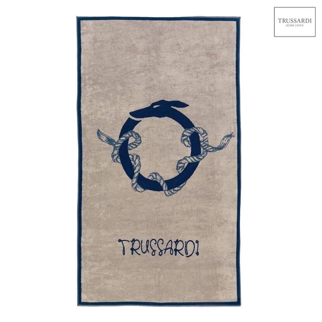 Trussardi beach towel