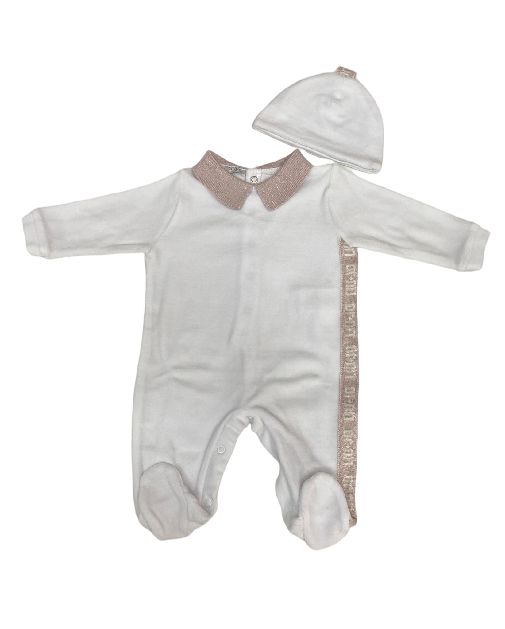 Liu Jo Baby Interlock Baby Suit TL0002 Lurex