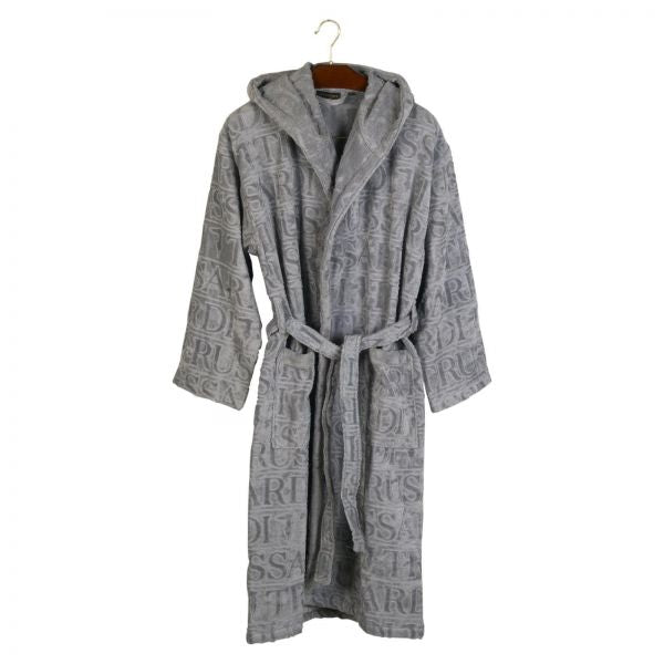 TRUSSARDI OVERLOGO BATHROBE