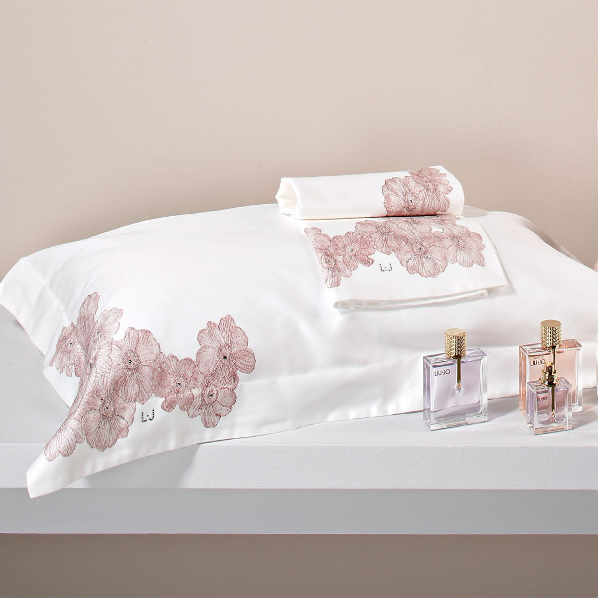 Cassiopea sheet set by Liu Jo in Double Satin