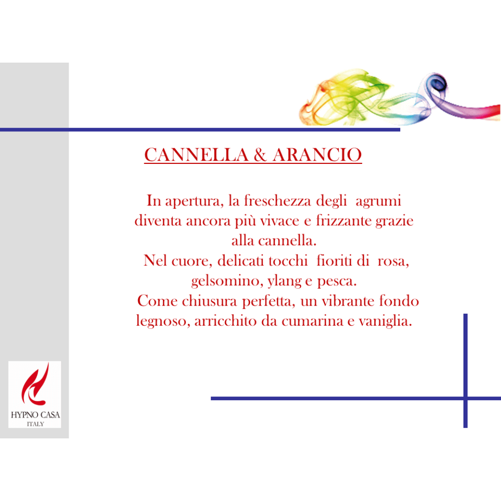 Hypno Chic  –  Candela  Profumata Cannella&Arancio