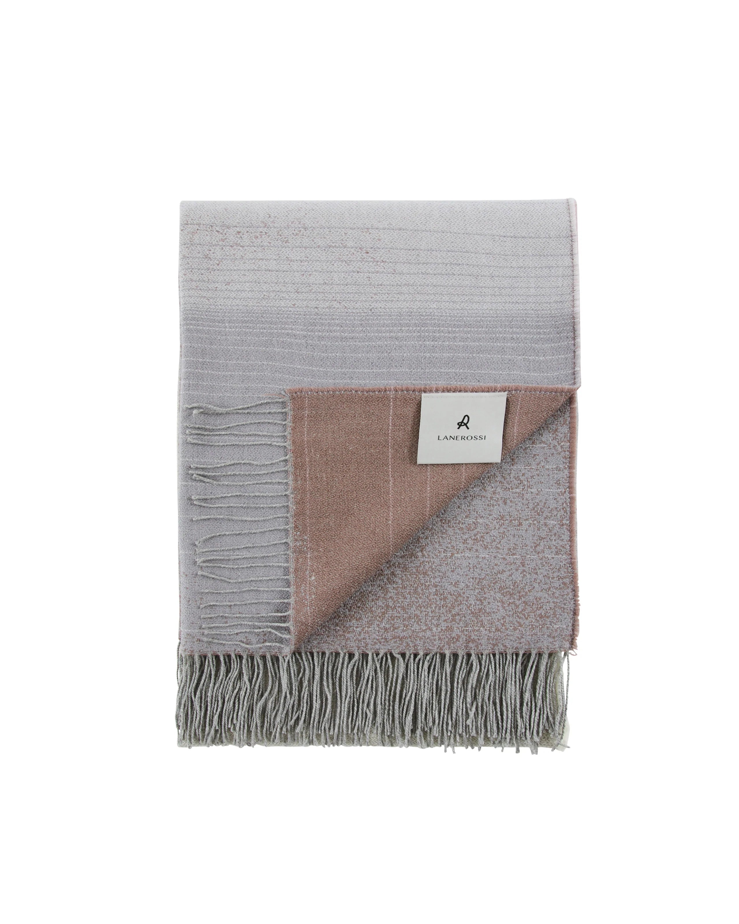 LANEROSSI Firenze blanket in merino wool and viscose